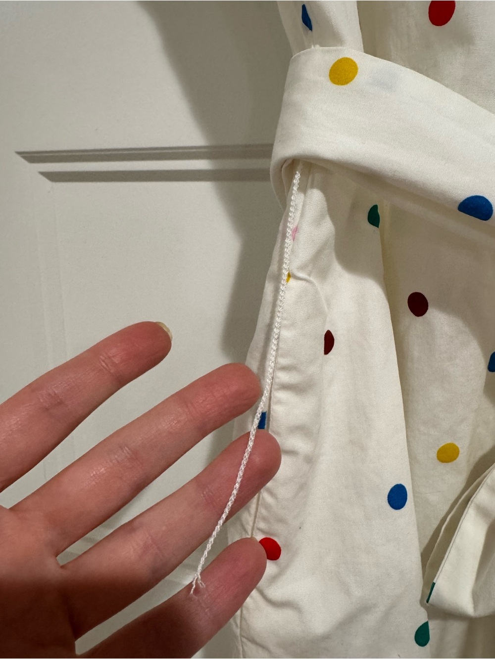 Boden Rowena Polka Dot Shirt Dress - Picture 10 of 13